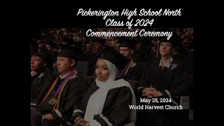 Pickerington North 2024 Graduation Ceremony [upl. by Natsrik]