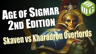 NEW Skaven vs Kharadron Overlords Age of Sigmar Battle Report  War of the Realms Ep 55 [upl. by Enyedy]