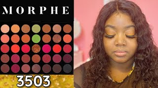 MORPHE 3503 FIERCE PALETTE  TUTORIAL  REVIEW [upl. by Lehcin]