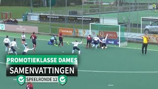 Promotieklasse D Doelpunten Speelronde 12 [upl. by Kcirreg]