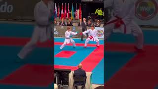 Perfect and Timing Mawashi Geri 💥💥💥 usa german canada shorts india china christ thailand gi [upl. by Alburg]