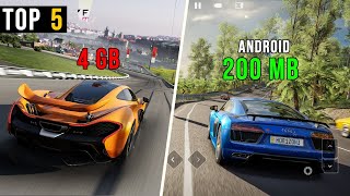 Top 5 Open World Car Games Like Forza Horizon For Android 2023  High Graphis [upl. by Easlehc]