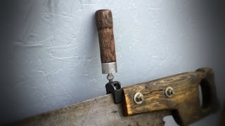 Making A Crosscut Saw Auxiliary Handle [upl. by Uzziel27]