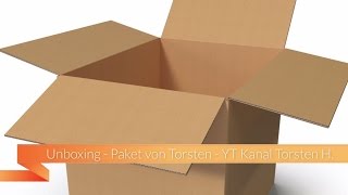 Unboxing  Paket von Torsten [upl. by Assel198]