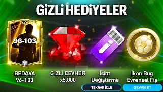 HEMEN BU GİZLİ ÖDÜLLERİ AL BEDAVA İSİM DEĞİŞTİRME İKON BUGU FC Mobile [upl. by Ciardap596]