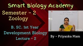 B Sc Part1  Semester  2  Zoology  Development Biology  Theory of Preformism Epigenesis [upl. by Ovid]