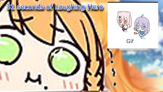 just 31 seconds of vtuber Elena Yunagi laughing at the new vivid dancing gif  I just like her laugh [upl. by Edalb32]