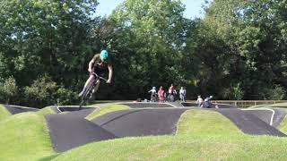 Pump Track Wales Rhayader Wales  CampK Contractors [upl. by Ladiv772]