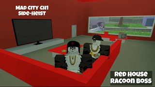 Mad City RobloxCh1 Racoon Boss Side Heist [upl. by Carbo]