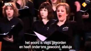 Jongerenkoor YRDV  Alleluia Taizé  Live op Nederlands Twee [upl. by Rodger]