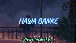 Hawa banke  slowed reverb  hawa banke lofi song nileshrajak8148 [upl. by Arvid231]