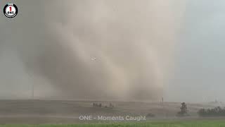 Terrifying Giant Tornadoes in the USA Captured on Camera  ONE Moments Caught [upl. by Carolina]