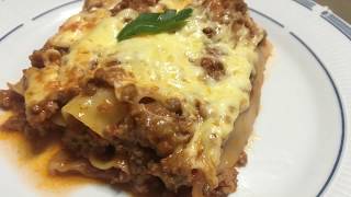 LAZANJE ME MISH TË BLUAR  LASAGNE WITH MINCED MEAT 👌😍 [upl. by Gnuy594]