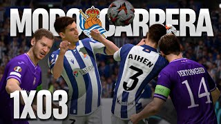 MODO CARRERA REAL SOCIEDAD EAFC25 1X03  ANDERLECHT Y ATLÉTICO EN ANOETA ¡A POR ELLOS [upl. by Akiemaj]