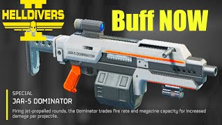 The Helldivers 2 JAR 5 Dominator Needs A Buff [upl. by Maller]