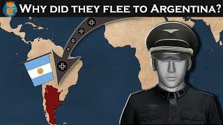 Why Did So Many German Officers Flee to Argentina after WW2 [upl. by Erdua776]