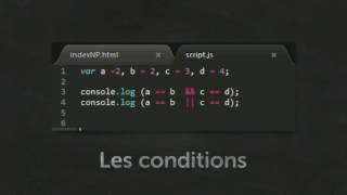 Javascript  Les structures conditionnelles 1 avec exercice J4 [upl. by Brittni134]