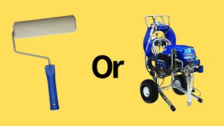 Should You Get A Sprayer For Painting  Airless Sprayers [upl. by Llemaj497]