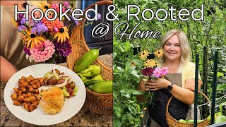 DIY Flower Arrangement amp Cook with Me Jalapeño Popper Chicken amp Cucumber Tomato Salad At Home 5 [upl. by Callery975]