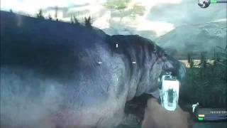 Cabelas Dangerous Hunts 2013 Brave or Crazy  Achievement Trophy Killing a Hippopotamus Sorry Mom [upl. by Hteboj]