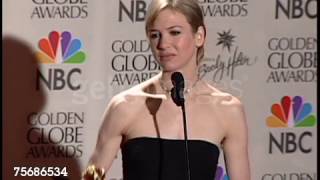 Renee Zellweger  2001 Golden Globe Awards [upl. by Meingolda856]