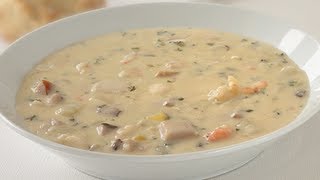 EASY SEAFOOD CHOWDER  VIDEO RECIPE [upl. by Gnilsia]