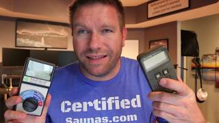 SaunaRay Saunas  Measuring EMF In Infrared Saunas  how to test your infrared sauna for emf levels [upl. by Holly]