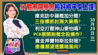 債蛙求救！債巿1995大崩盤？群創拚轉盈股價先行？不怕英特爾、三星雙猩奇襲？台積電南下載客時機？豪！鴻海一度市值3兆！特斯拉財報前車電先放鞭炮？《57股市同學會》陳明君 蕭又銘 鄭偉群 王兆立 [upl. by Waldo]