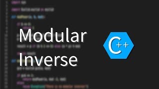 Modular Inverse  Fermats Little Theorem C Math [upl. by Ettenotna]