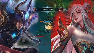 Irelia Vs yone mid lane wild Rift [upl. by Giorgia]