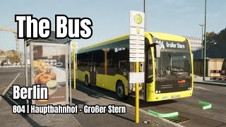 The Bus4KBerlin  804 Hauptbahnhof  Großer Stern [upl. by Aiksa]