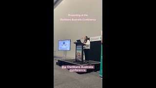 Presenting at the Dietitians Australia Conference [upl. by Ahsener]