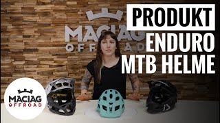 Bester MTB Enduro Helm Produktvergleich Halbschalen Hybrid  und Fullfacehelm [upl. by Annora459]