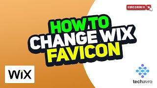 How to Change Wix Favicon 2024 [upl. by Eilasor]