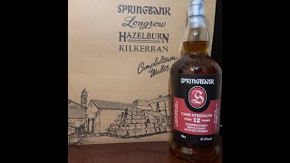 ВИСКИ SPRINGBANK 12 YO CASK STRENGTH 2024 [upl. by Legra642]