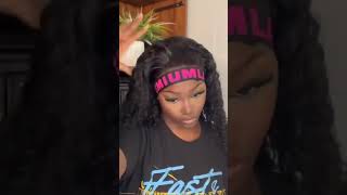 HD Lace Wig Kinky Edges 13x6 Lace Frontal Wig 4c Curly Baby Hair ft Premium Lace Wig wigs [upl. by Rednaeel]