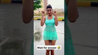 Wait for answer 🤣comedy trending funnymemes funny foryou trendingshortvideo [upl. by Maire501]