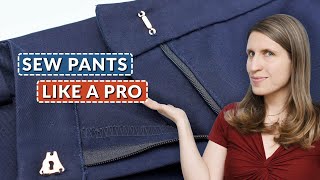 7 Awesome Pants Sewing Tips Level Up Your Skills [upl. by Onilegna]