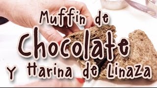 Muffin de Chocolate con Harina de Linaza en 5 Minutos gluten free chocolate mug cake [upl. by Lednor328]