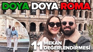 ROMA VLOG  Yeme İçme Önerileri  Görülmesi Gereken Yerler [upl. by Dearborn]