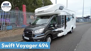 Swift Voyager 494  Motorhome Auction [upl. by Hermie]