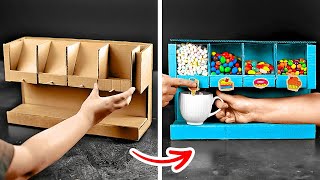 Awesome DIY Cardboard Ideas And Home Decor Crafts [upl. by Hyams]