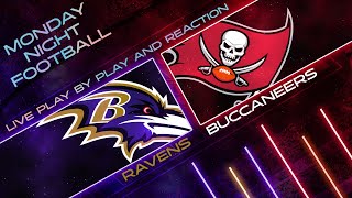 Ravens vs Buccaneers Live Play by Play amp Reaction [upl. by Airottiv460]