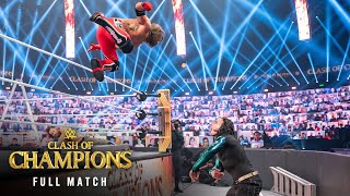 FULL MATCH AJ Styles vs Sami Zayn vs Jeff Hardy — Ladder Match WWE Clash of Champions 2020 [upl. by Ayahc]