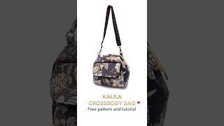 Free pattern  KALILA Crossbody Bag [upl. by Ylellan168]