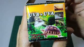 UVBUVA ultraviolet bulb for reptile pets review UrduHindi [upl. by Falkner785]