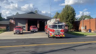 Spokane Fire Department Station 13 Full House Response and Units Clearing [upl. by Horatia]