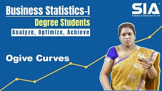 Ogive Curves siapublishers education businessstatistics ogive curves [upl. by Hurlbut]