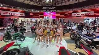 EICMA 2023 Cuneo Granda Volley visita lo stand Honda [upl. by Nolla822]