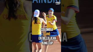 🇨🇴🥎Colombia avanzó en Billie Jean King Cup de la mano de Emiliana Arango y Camila Osorio [upl. by Grous]